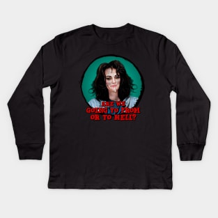 Heathers - Winona Ryder Kids Long Sleeve T-Shirt